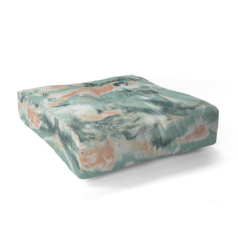 Jacqueline Maldonado Marble Mist Floor Pillow Square