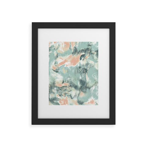Jacqueline Maldonado Marble Mist Framed Art Print