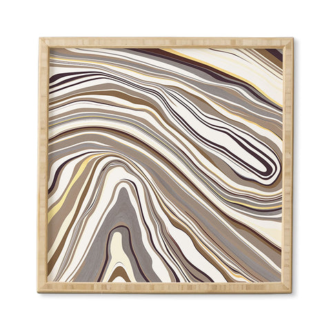 Jacqueline Maldonado Marble Neutral Framed Wall Art