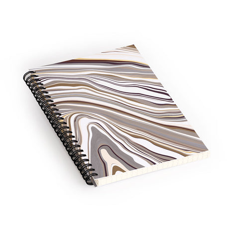 Jacqueline Maldonado Marble Neutral Spiral Notebook