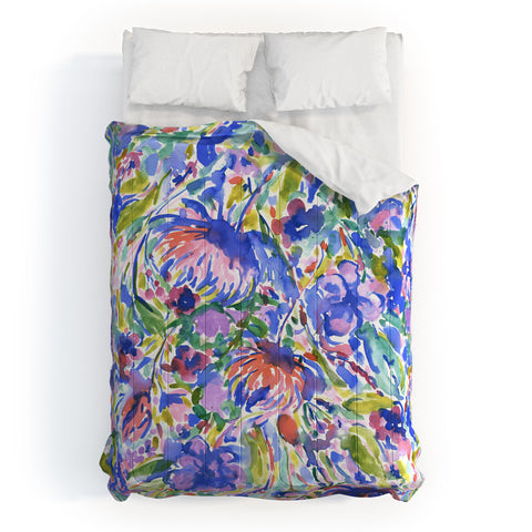 Jacqueline Maldonado Maximal Floral Wild Free Comforter