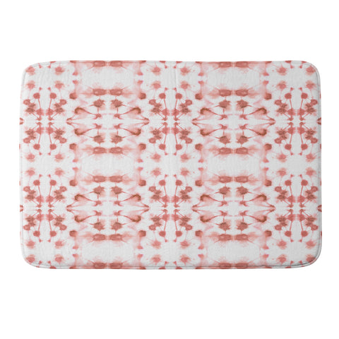 Jacqueline Maldonado Mirror Dye Desert Rose Memory Foam Bath Mat