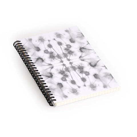 Jacqueline Maldonado Mirror Dye Light Grey Spiral Notebook