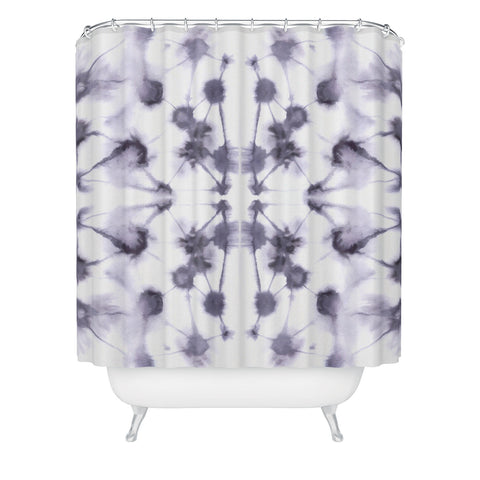 Jacqueline Maldonado Mirror Dye Stone Shower Curtain