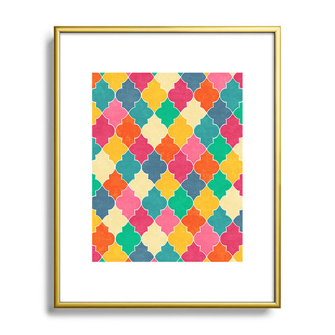 Jacqueline Maldonado Morocco Bright Metal Framed Art Print
