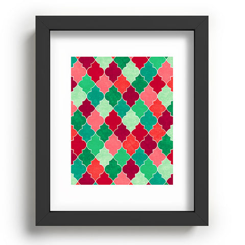 Jacqueline Maldonado Morocco Christmas Recessed Framing Rectangle