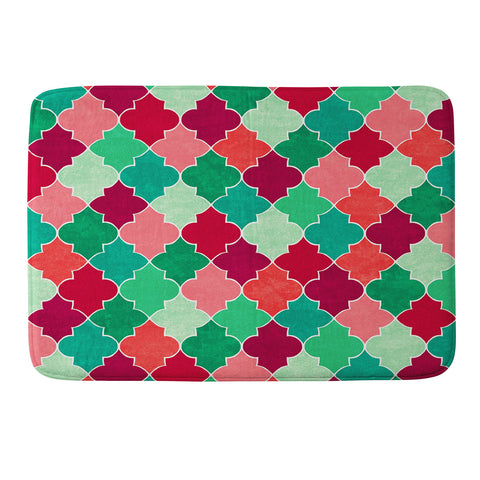 Jacqueline Maldonado Morocco Christmas Memory Foam Bath Mat