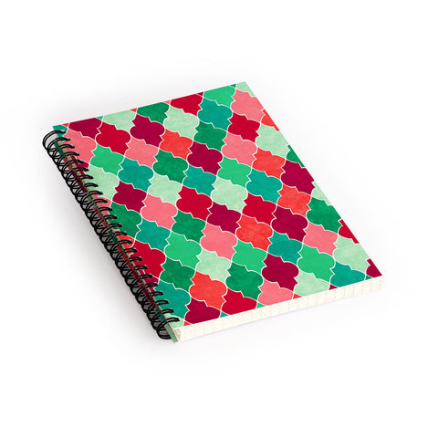Jacqueline Maldonado Morocco Christmas Spiral Notebook