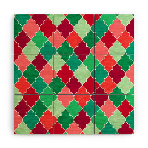 Jacqueline Maldonado Morocco Christmas Wood Wall Mural
