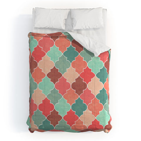 Jacqueline Maldonado Morocco Pastel Comforter