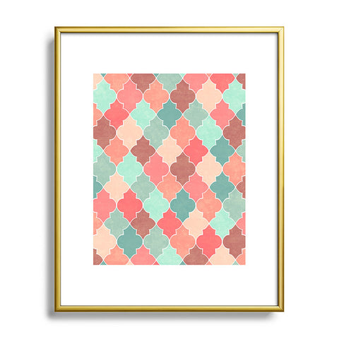 Jacqueline Maldonado Morocco Pastel Metal Framed Art Print