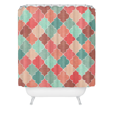 Jacqueline Maldonado Morocco Pastel Shower Curtain