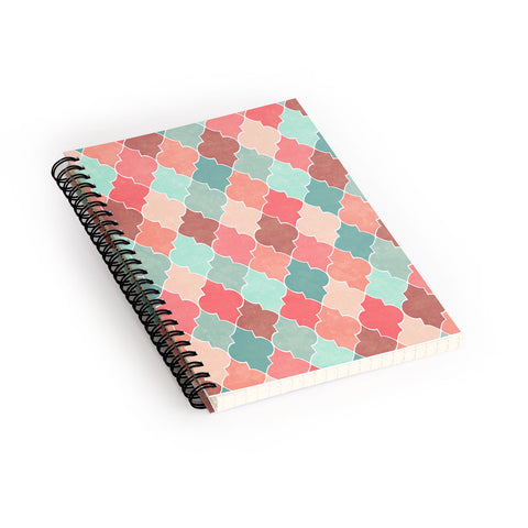 Jacqueline Maldonado Morocco Pastel Spiral Notebook
