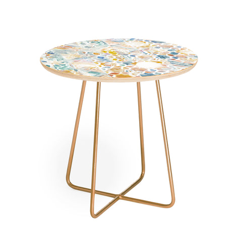 Jacqueline Maldonado Mosaic Mashup Round Side Table