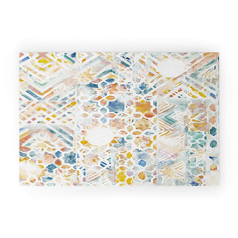 Jacqueline Maldonado Mosaic Mashup Welcome Mat