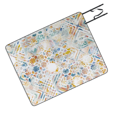Jacqueline Maldonado Mosaic Mashup Picnic Blanket