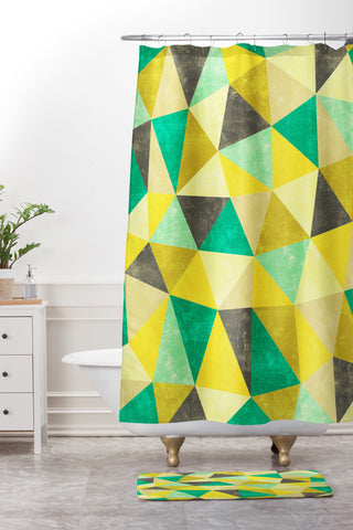 Jacqueline Maldonado Movement 2 Shower Curtain And Mat