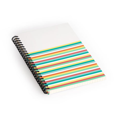 Jacqueline Maldonado New Stripe Spiral Notebook
