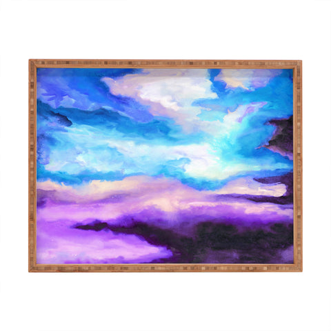 Jacqueline Maldonado Noche Azul Rectangular Tray