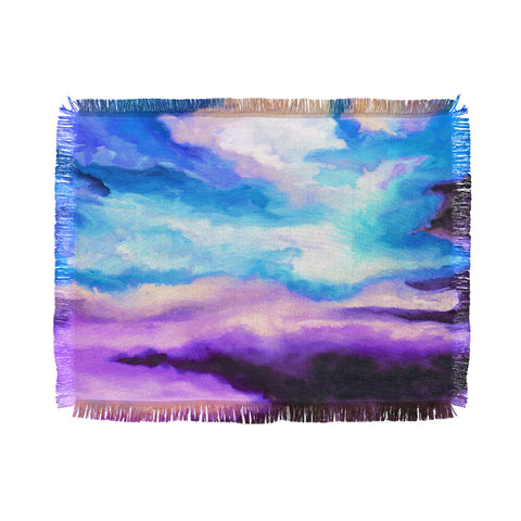 Jacqueline Maldonado Noche Azul Throw Blanket