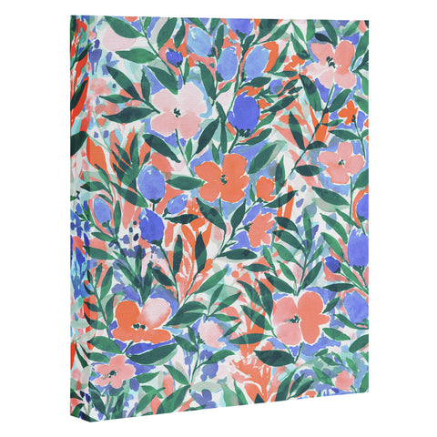 Jacqueline Maldonado Nonchalant Coral Art Canvas