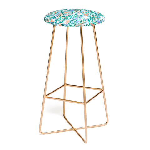 Jacqueline Maldonado Nonchalant Coral Bar Stool