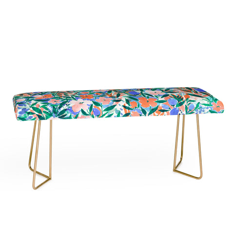 Jacqueline Maldonado Nonchalant Coral Bench