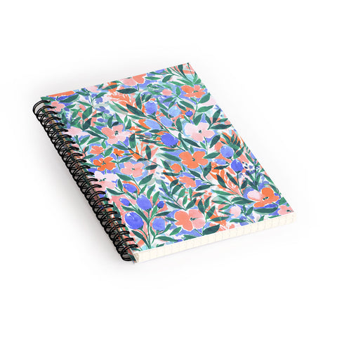 Jacqueline Maldonado Nonchalant Coral Spiral Notebook