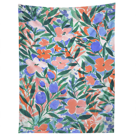 Jacqueline Maldonado Nonchalant Coral Tapestry