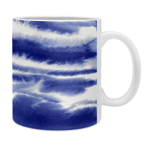 Jacqueline Maldonado Ombre Waves Indigo Coffee Mug