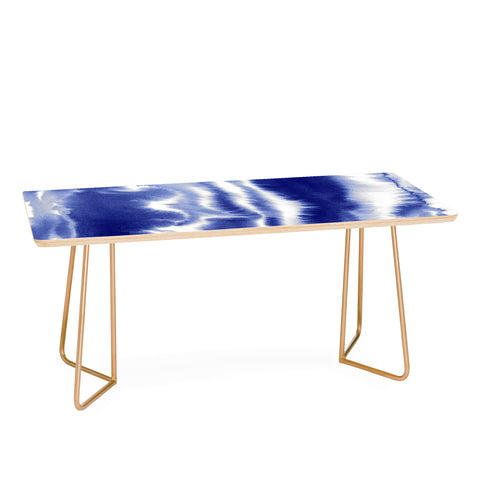 Jacqueline Maldonado Ombre Waves Indigo Coffee Table