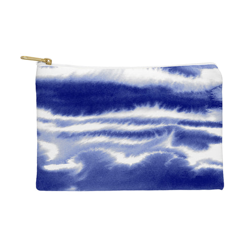 Jacqueline Maldonado Ombre Waves Indigo Pouch