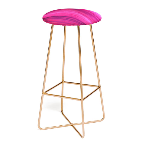 Jacqueline Maldonado Ombre Waves Sunset Bar Stool