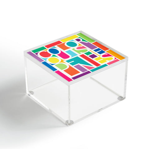 Jacqueline Maldonado Outside The Lines Acrylic Box