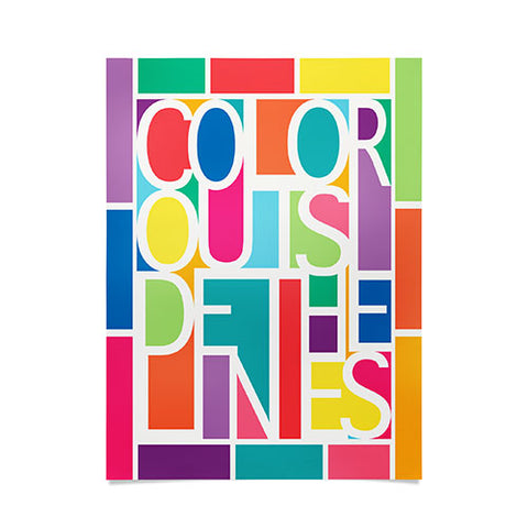 Jacqueline Maldonado Outside The Lines Poster