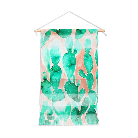 Jacqueline Maldonado Paddle Cactus Blush Wall Hanging Portrait