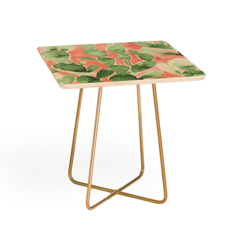 Jacqueline Maldonado Paddle Cactus Pale Green Side Table