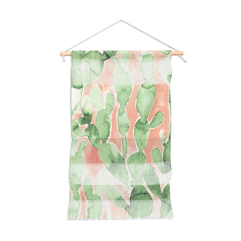 Jacqueline Maldonado Paddle Cactus Pale Green Wall Hanging Portrait