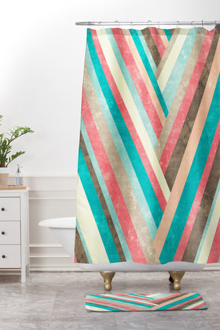 Jacqueline Maldonado Palisade 1 Shower Curtain And Mat