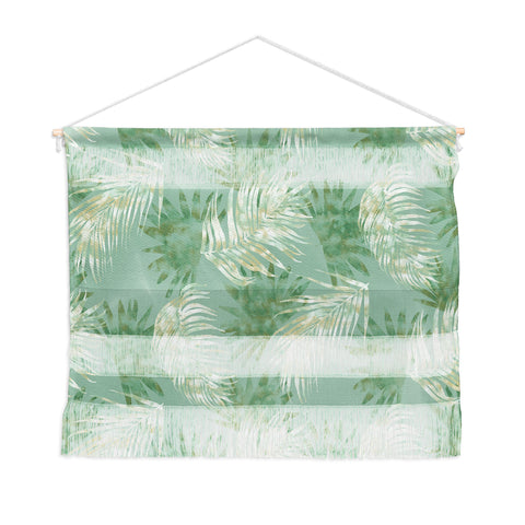 Jacqueline Maldonado Palms Overlay Green Wall Hanging Landscape