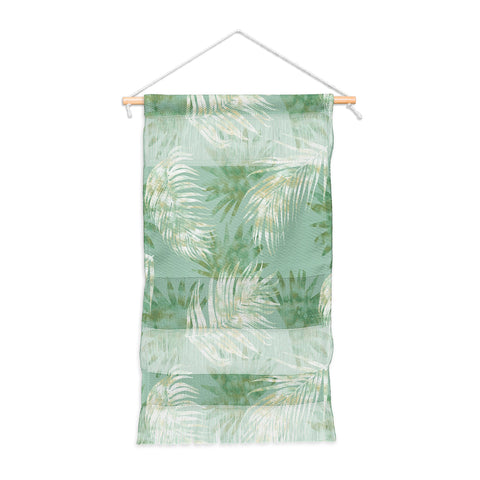 Jacqueline Maldonado Palms Overlay Green Wall Hanging Portrait