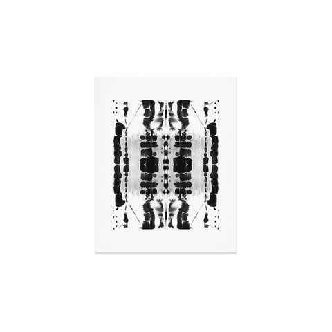 Jacqueline Maldonado Paradigm Black and White Art Print