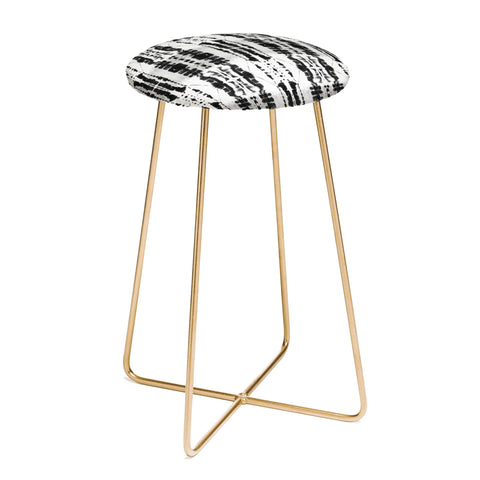 Jacqueline Maldonado Paradigm Black and White Counter Stool