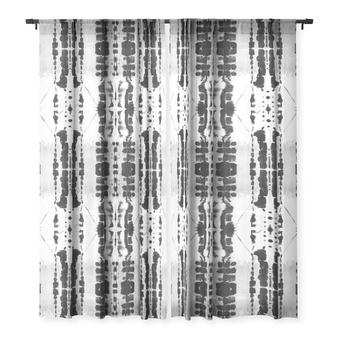 Jacqueline Maldonado Paradigm Black and White Sheer Non Repeat