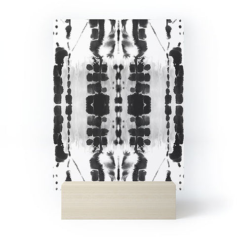Jacqueline Maldonado Paradigm Black and White Mini Art Print