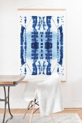 Jacqueline Maldonado Paradigm Blue Art Print And Hanger