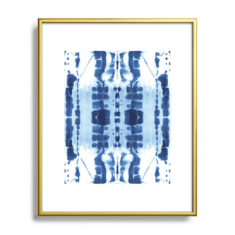 Jacqueline Maldonado Paradigm Blue Metal Framed Art Print
