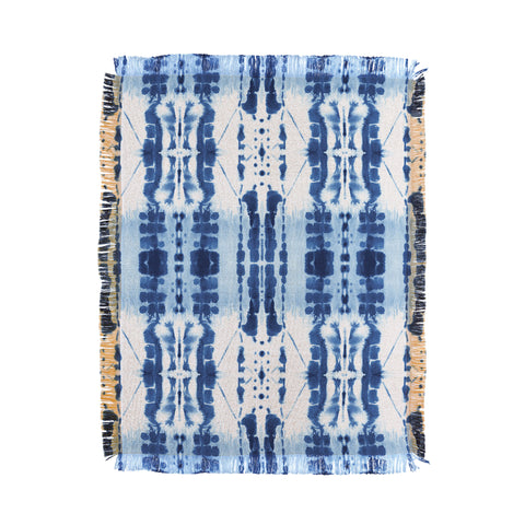 Jacqueline Maldonado Paradigm Blue Throw Blanket