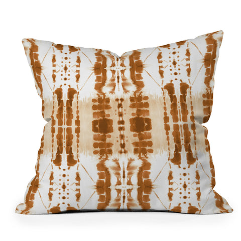 Jacqueline Maldonado Paradigm Rust Throw Pillow