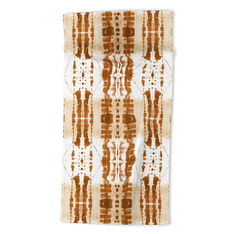 Jacqueline Maldonado Paradigm Rust Beach Towel